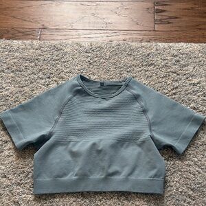 Alphalete Gray Crop Top